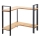 WENKO 53028100 - Étagère LOU 30 x 33 cm noir/marron