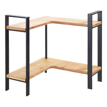 WENKO 53028100 - Étagère LOU 30x33 cm noir/marron