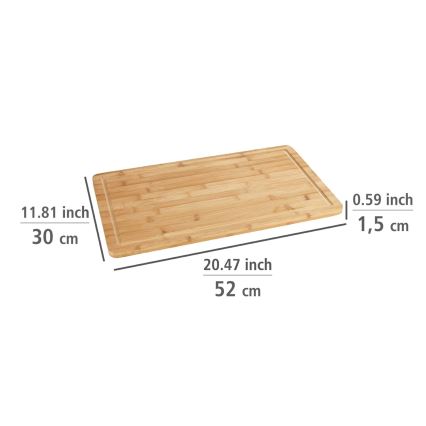 WENKO 53032100 - Couvercle 52x30 cm marron