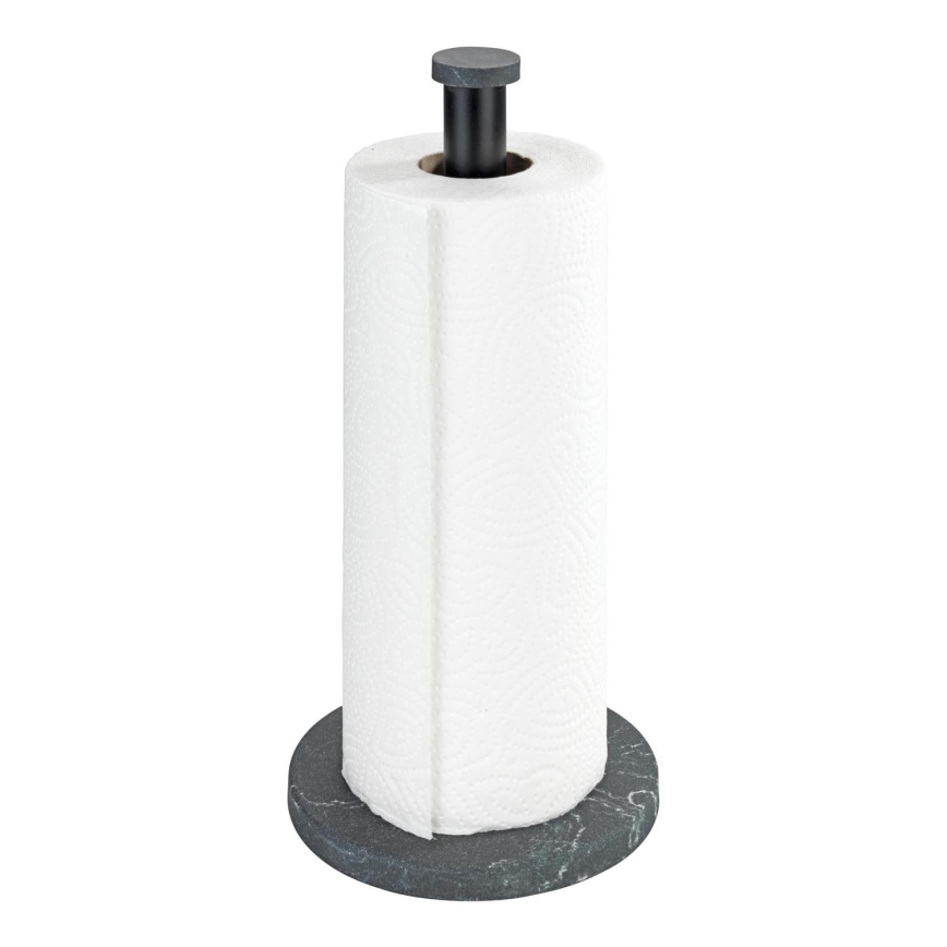 WENKO 53212100 - Support pour torchons 15x32 cm noir