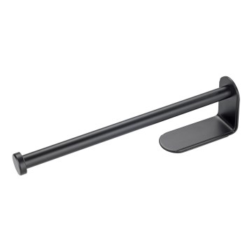 WENKO 53214100 - Porte-rouleau NIO 27,5 x 7 cm noir