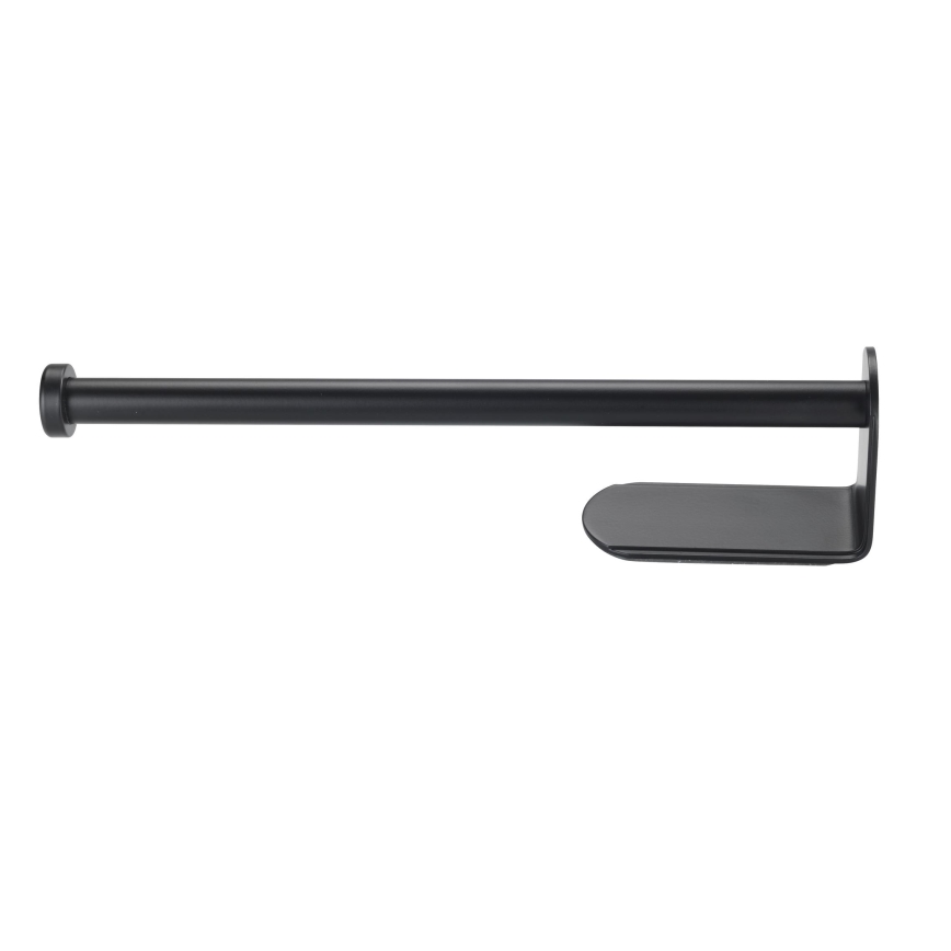 WENKO 53214100 - Porte-rouleau NIO 27,5 x 7 cm noir