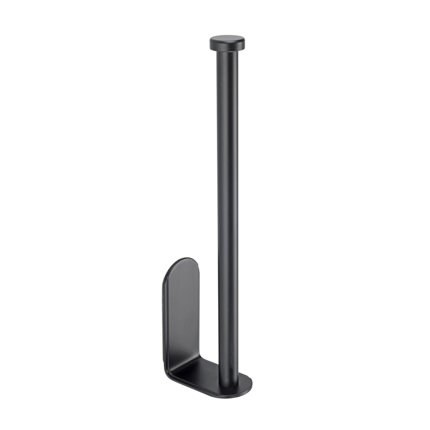 WENKO 53214100 - Porte-rouleau NIO 27,5 x 7 cm noir
