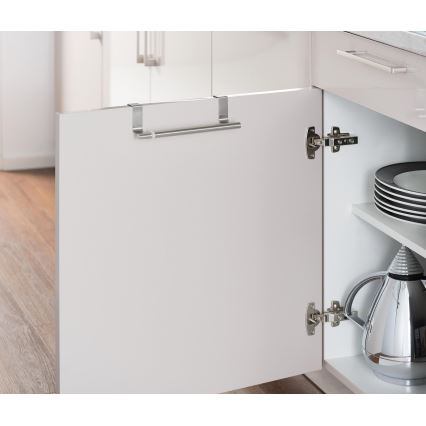 WENKO 53245100 - Porte-serviettes TELESCOPE 7x6 cm argenté/noir