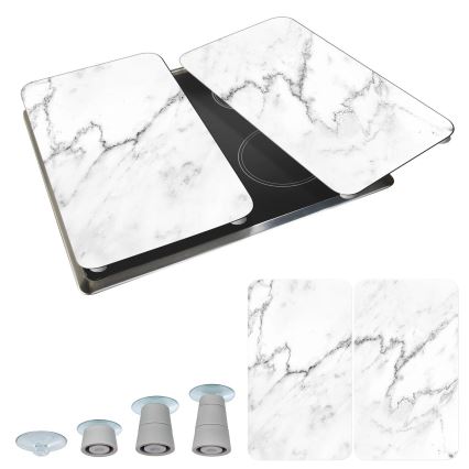 WENKO 53895100 - Plaque de protection 30 x 52 cm multicolore/gris/transparente