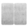 WENKO 53906100 - Couvercle pour plaque de cuisson 30 x 52 cm gris/transparent