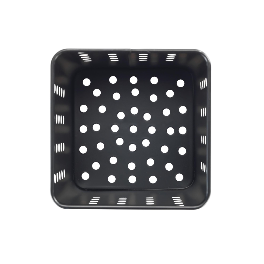 WENKO 54017100 - Porte-couverts SILIO 11,5 x 16,5 cm, noir