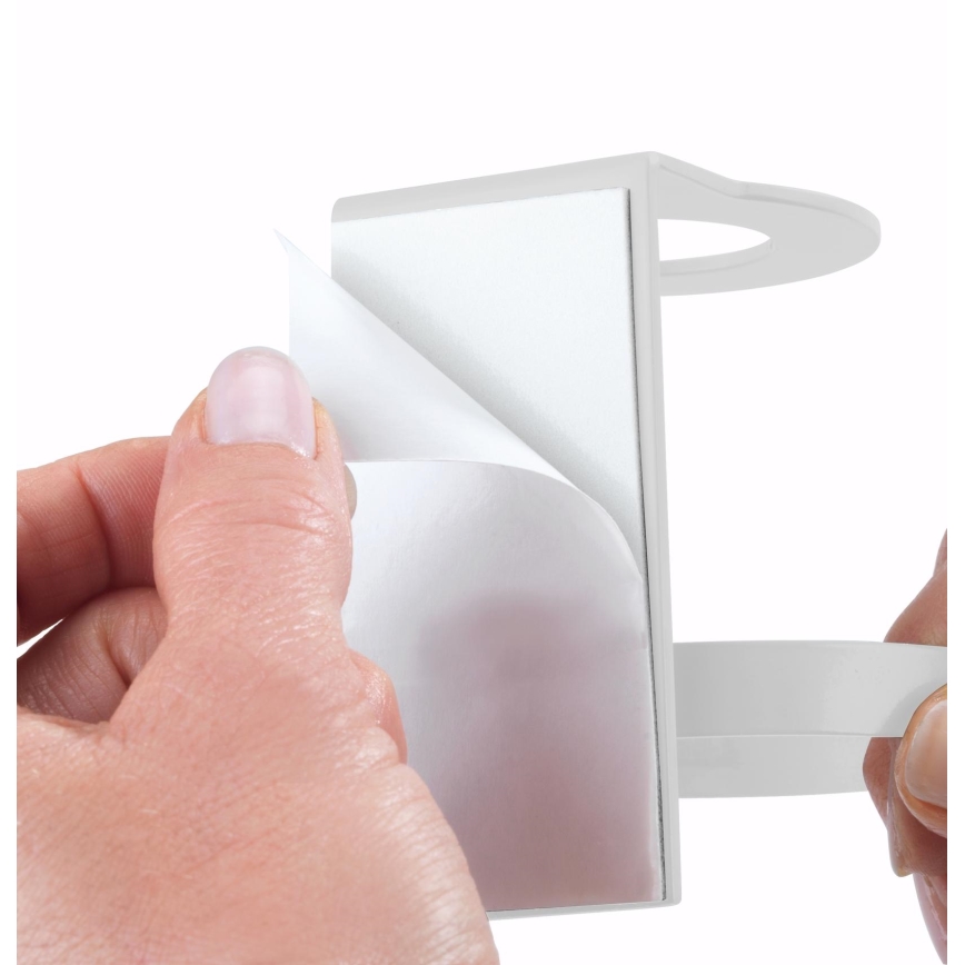 WENKO 54655100 - Distributeur de savon WOYA 250 ml blanc/chrome brillant