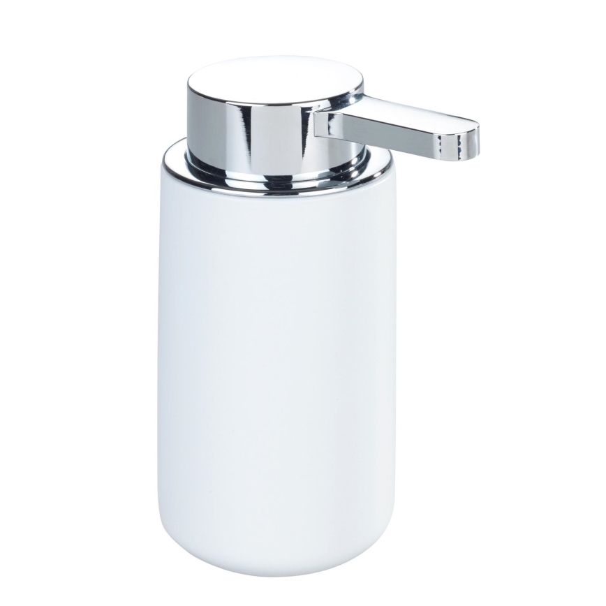 WENKO 54655100 - Distributeur de savon WOYA 250 ml blanc/chrome brillant