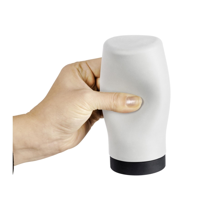 WENKO 54670100 - Distributeur EASY SQUEEZ-E 6x14 cm blanc/noir