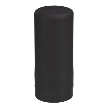 WENKO 54675100 - Distributeur de savon EASY SQUEEZ-E 6x14 cm noir