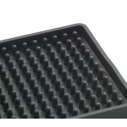 WENKO 54700100 - Tapis d'égouttement 42 x 8 cm noir