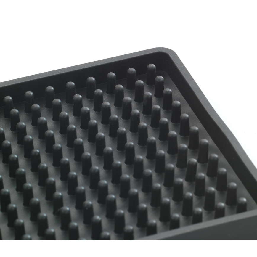 WENKO 54700100 - Tapis d'égouttement 42 x 8 cm noir