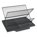 WENKO 54771100 - Égouttoir à vaisselle NELIA 34x40 cm noir