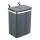 WENKO 54903100 - Panier à fixer sur la porte 26x36,5 cm gris/argenté