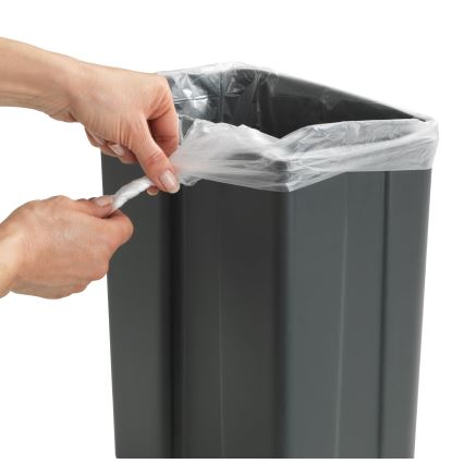 WENKO 54903100 - Panier à fixer sur la porte 26x36,5 cm gris/argenté