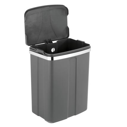 WENKO 54903100 - Panier à fixer sur la porte 26x36,5 cm gris/argenté