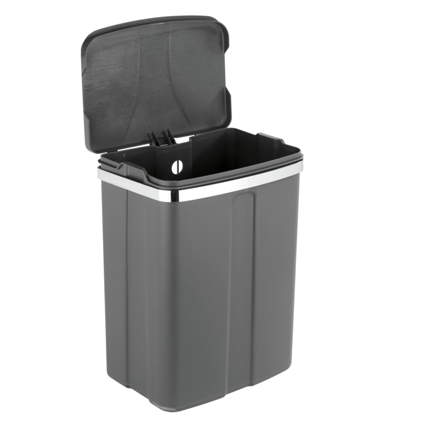 WENKO 54903100 - Panier à fixer sur la porte 26x36,5 cm gris/argenté