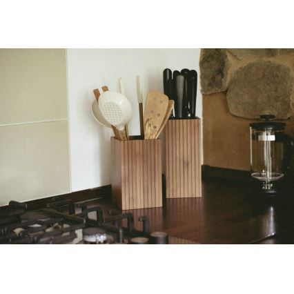 WENKO 54941100 - Ensemble de 3 ustensiles de cuisine, 11x18 cm, marron