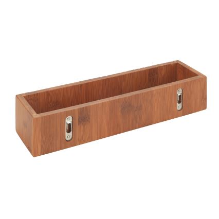 WENKO 54942100 - Pots à épices MERA 30x8 cm marron