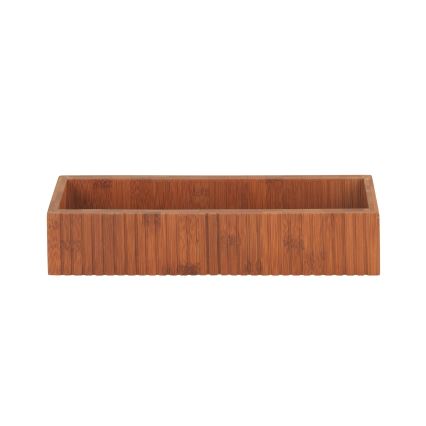 WENKO 54942100 - Pots à épices MERA 30x8 cm marron