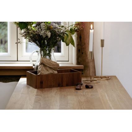 WENKO 54943100 - Boîte MERA 30x15 cm marron