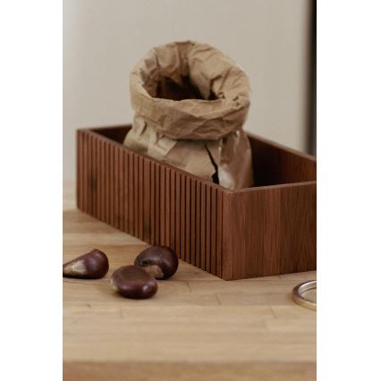 WENKO 54943100 - Boîte MERA 30x15 cm marron