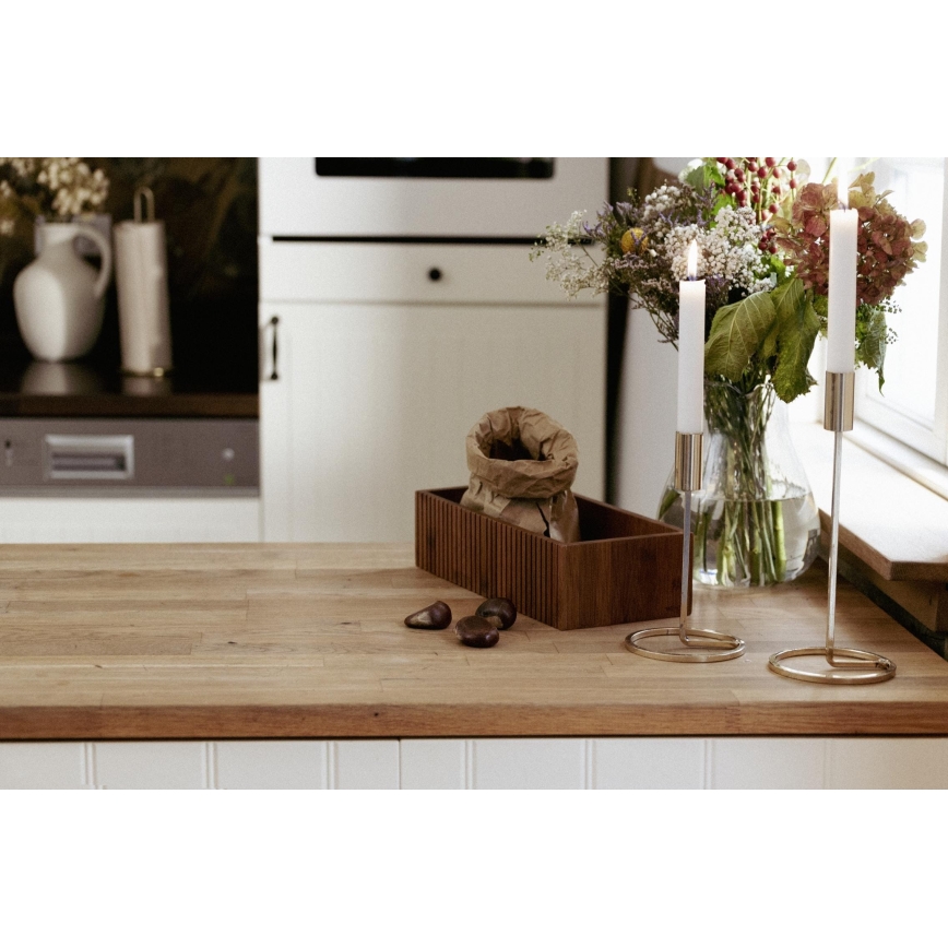 WENKO 54943100 - Boîte MERA 30x15 cm marron