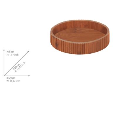WENKO 54945100 – Organisateur MERA 29x5 cm marron
