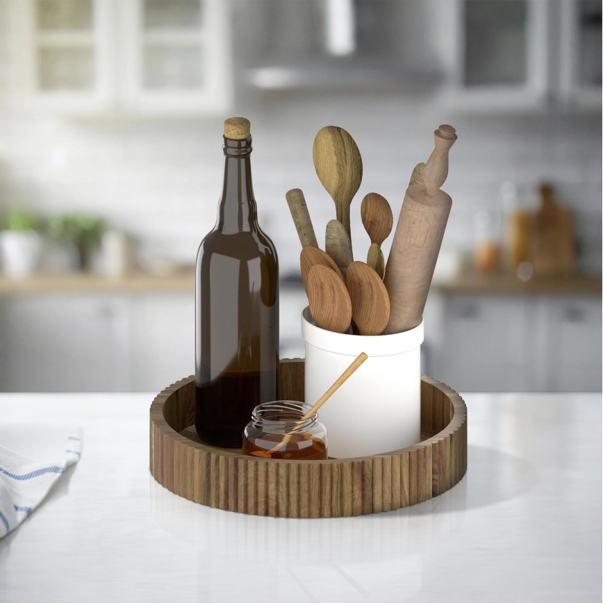 WENKO 54945100 – Organisateur MERA 29x5 cm marron