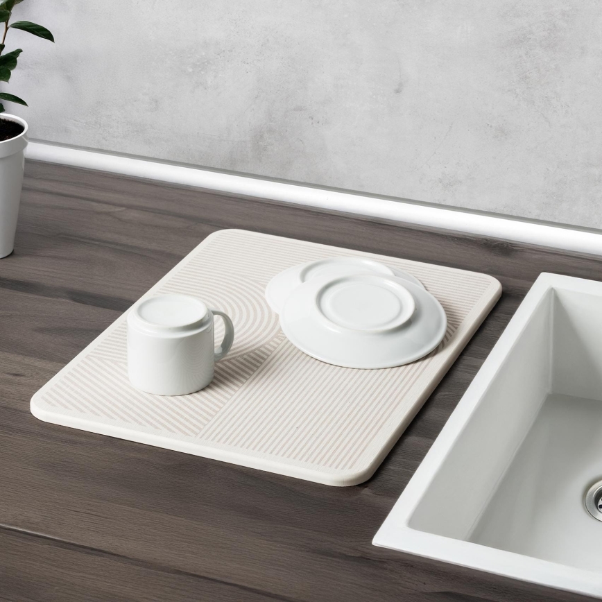 WENKO 54954100 - Tapis DAMON 40x30 cm beige