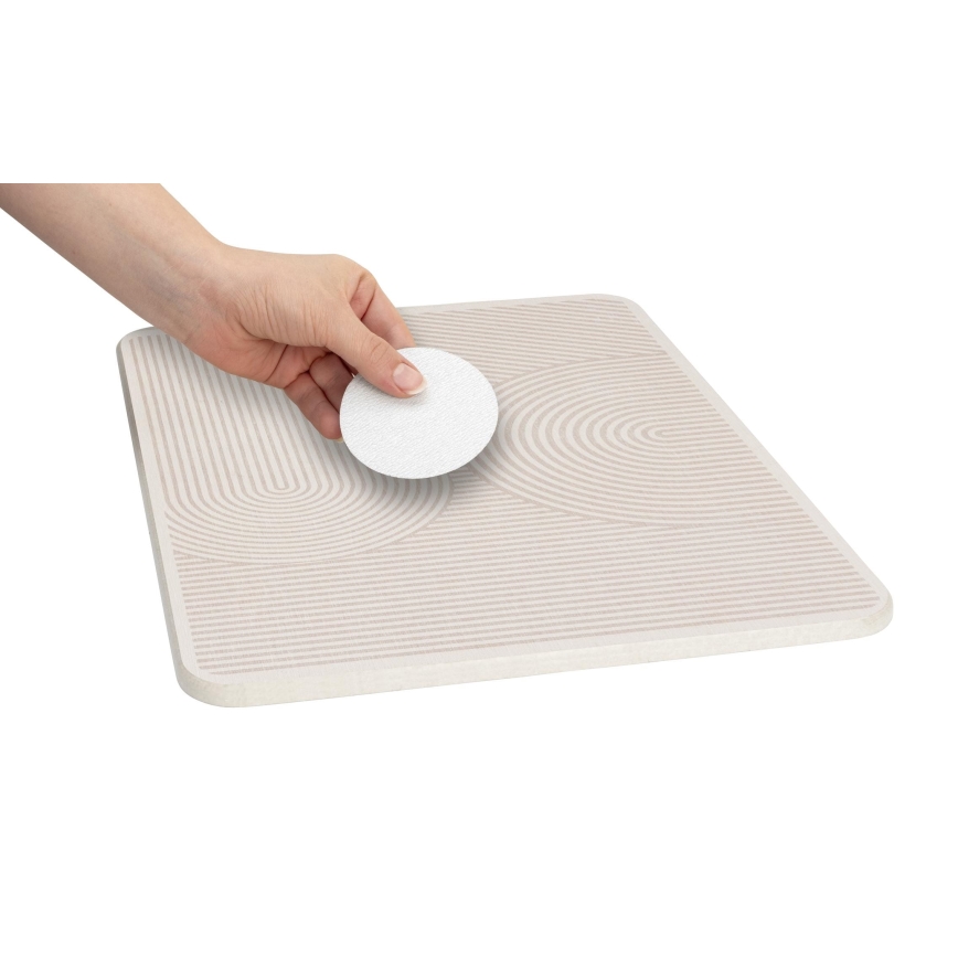 WENKO 54954100 - Tapis DAMON 40x30 cm beige