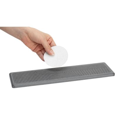 WENKO 54957100 - Bac d'égouttement DAMON 30x8 cm gris