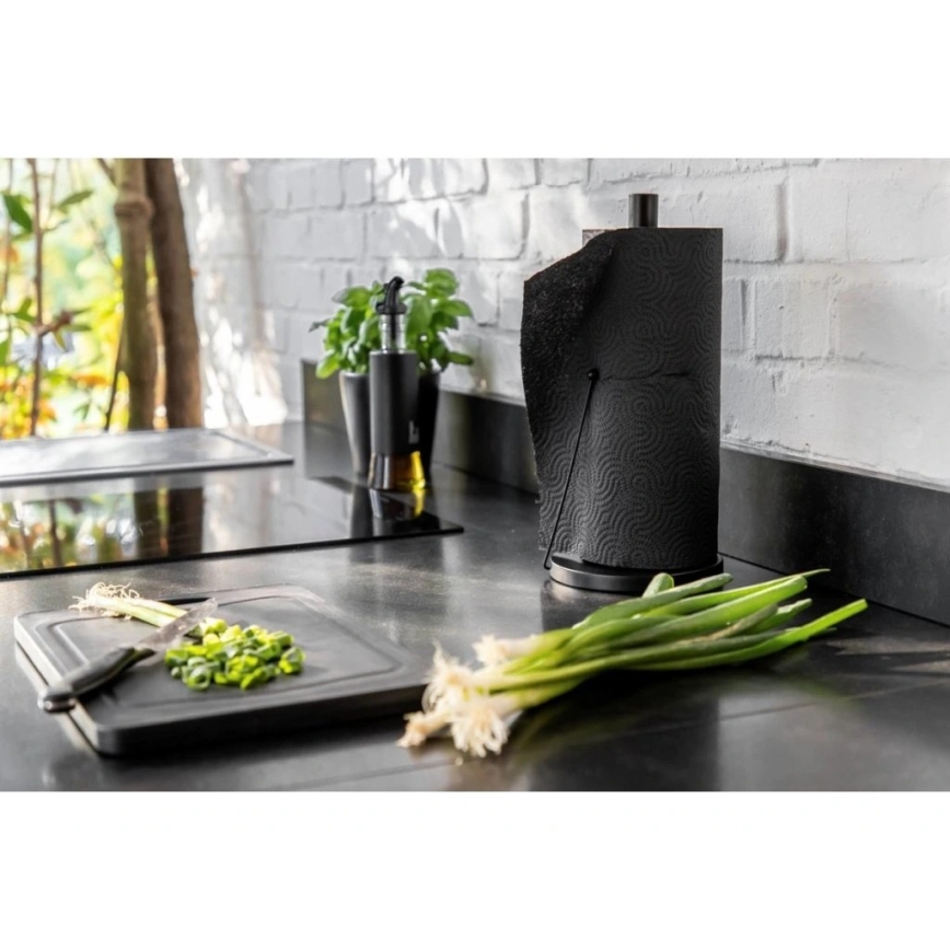 WENKO 55015100-Support BLACK OUTDOOR KITCHEN 15x33 cm noir