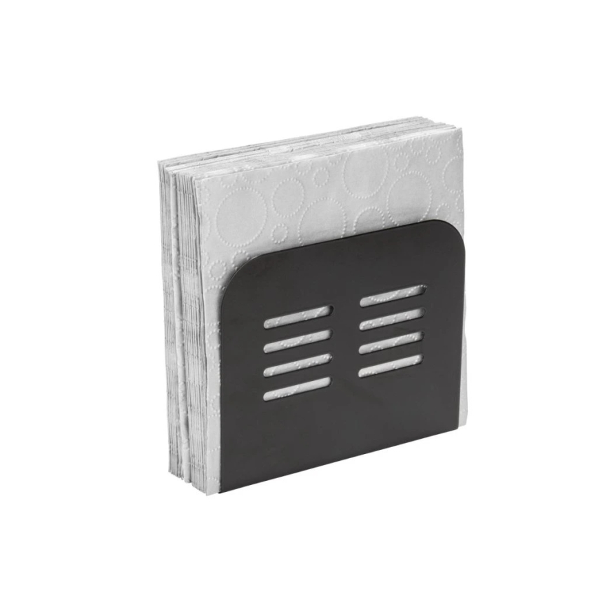 WENKO 55025100-Porte-serviettes BLACK OUTDOOR KITCHEN 15x12,5 cm noir