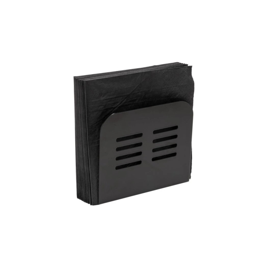 WENKO 55025100-Porte-serviettes BLACK OUTDOOR KITCHEN 15x12,5 cm noir