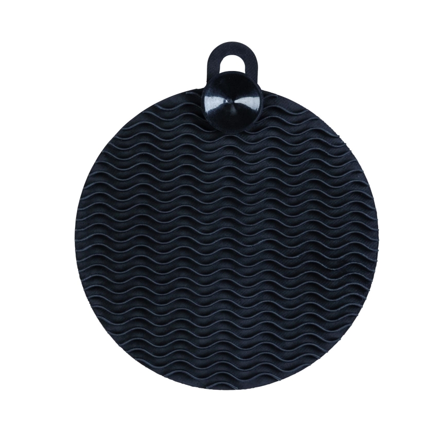 WENKO 55030100 - Éponge BLACK OUTDOOR KITCHEN 12 x 1,2 cm noire