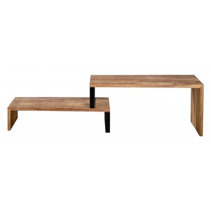 WENKO 55097100 - Étagère pour cuisine d'extérieur noire 36x16 cm marron/noir