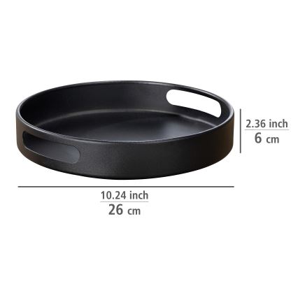 WENKO 55098100 - Plateau BLACK OUTDOOR KITCHEN 26x6 cm, noir