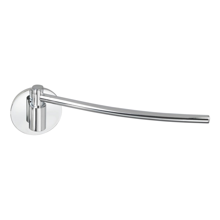 WENKO 5639100 - Support pour essuie-tout TURBO-LOC KÜCHE 23x6,5 cm inox/argenté