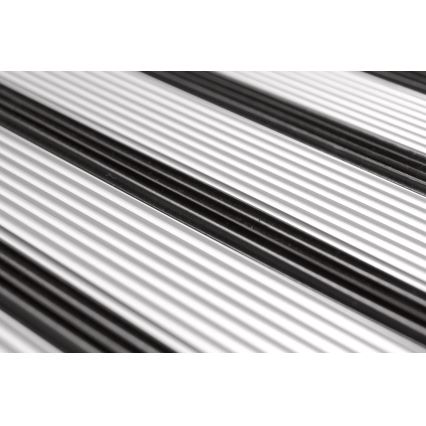 WENKO 601011100 - Escabeau ALU-DESIGN 44x101 cm argent/noir