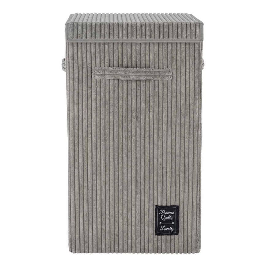 WENKO 62044100 - Panier à linge CORA 33x58 cm gris