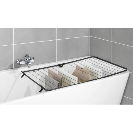 WENKO 63003100 - Étendoir à linge CHAMPION 65x114 cm noir