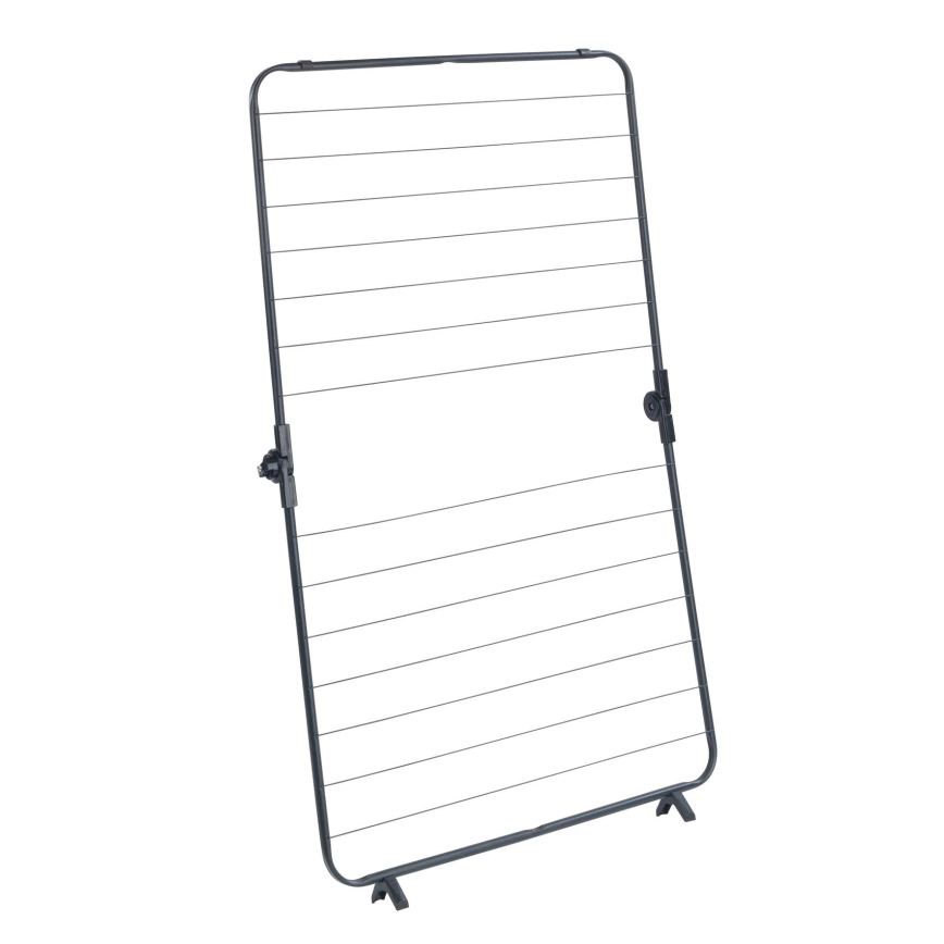 WENKO 63003100 - Étendoir à linge CHAMPION 65x114 cm noir