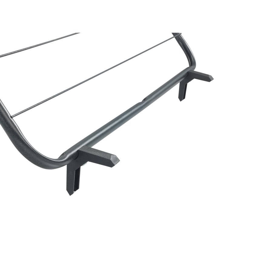 WENKO 63003100 - Étendoir à linge CHAMPION 65x114 cm noir