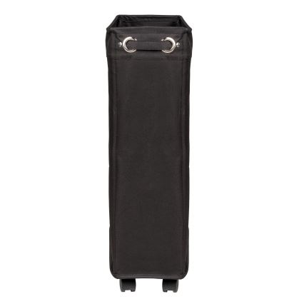 WENKO 69737800 - Panier à linge CORNO 18,5x60 cm noir