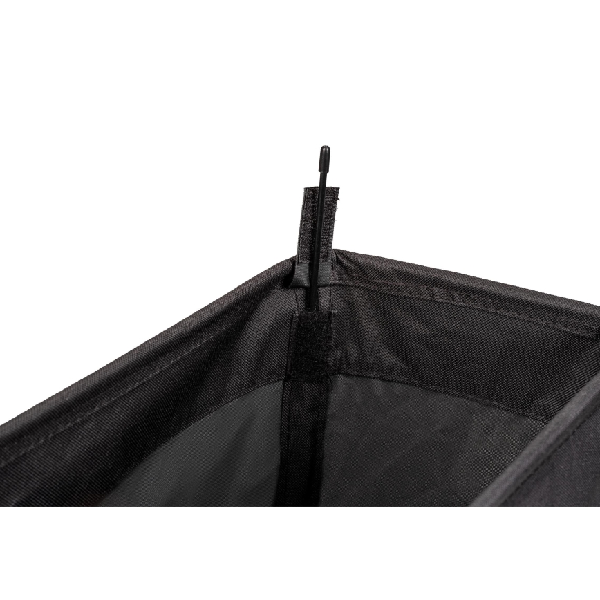 WENKO 69737800 - Panier à linge CORNO 18,5x60 cm noir