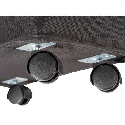 WENKO 69737800 - Panier à linge CORNO 18,5x60 cm noir