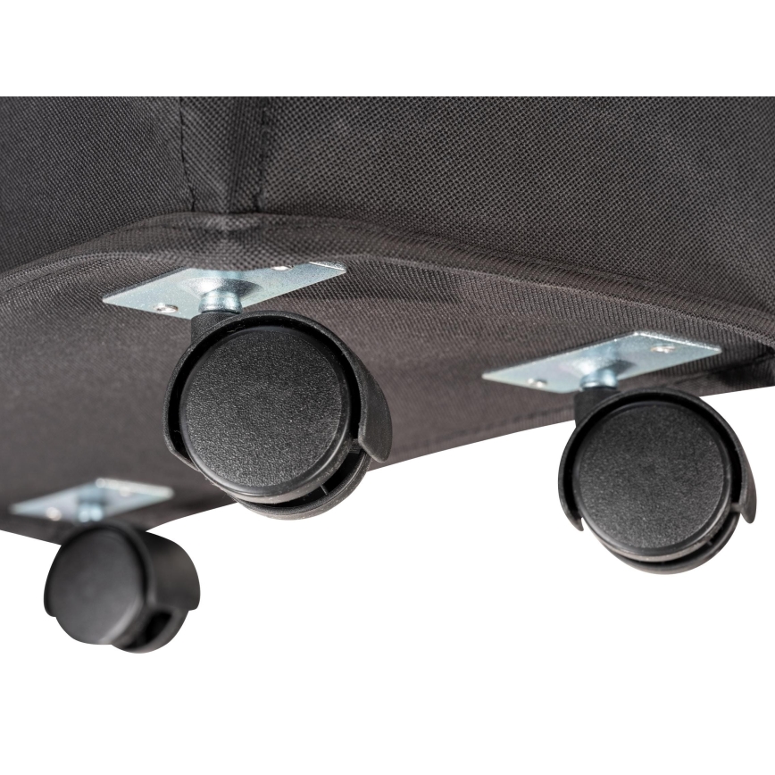 WENKO 69737800 - Panier à linge CORNO 18,5x60 cm noir