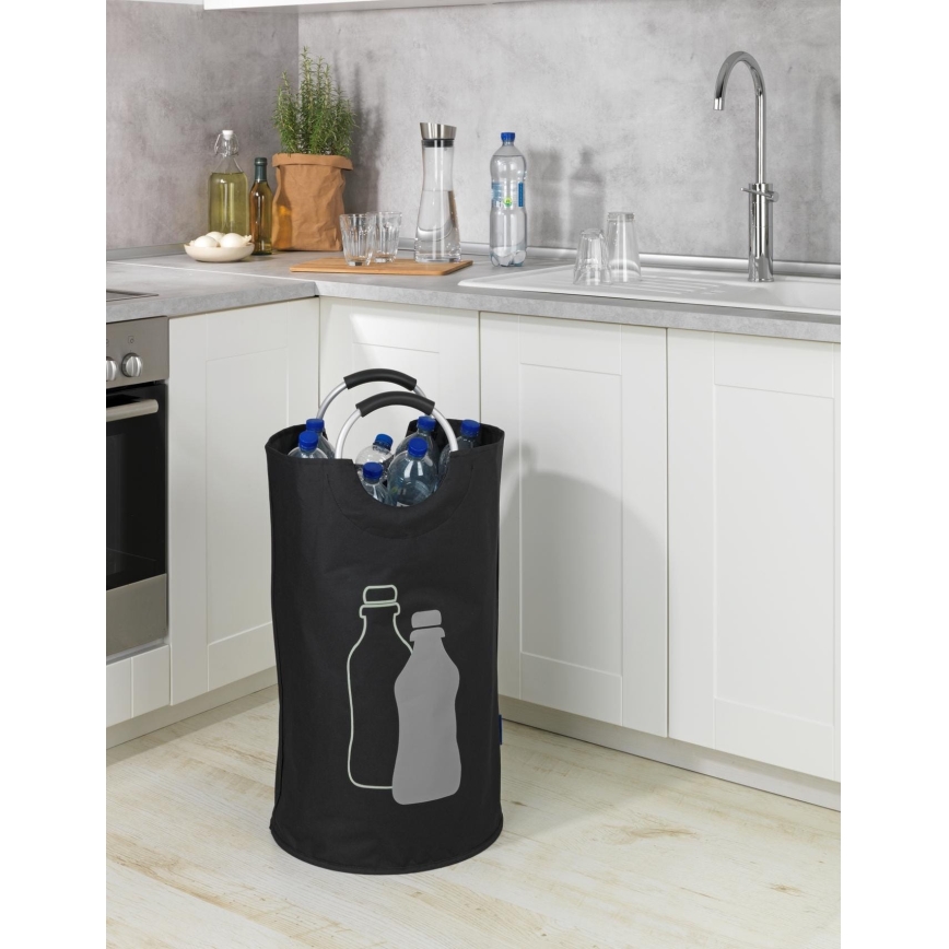 WENKO 69767800 - Sac JUMBO 38 x 72 cm noir